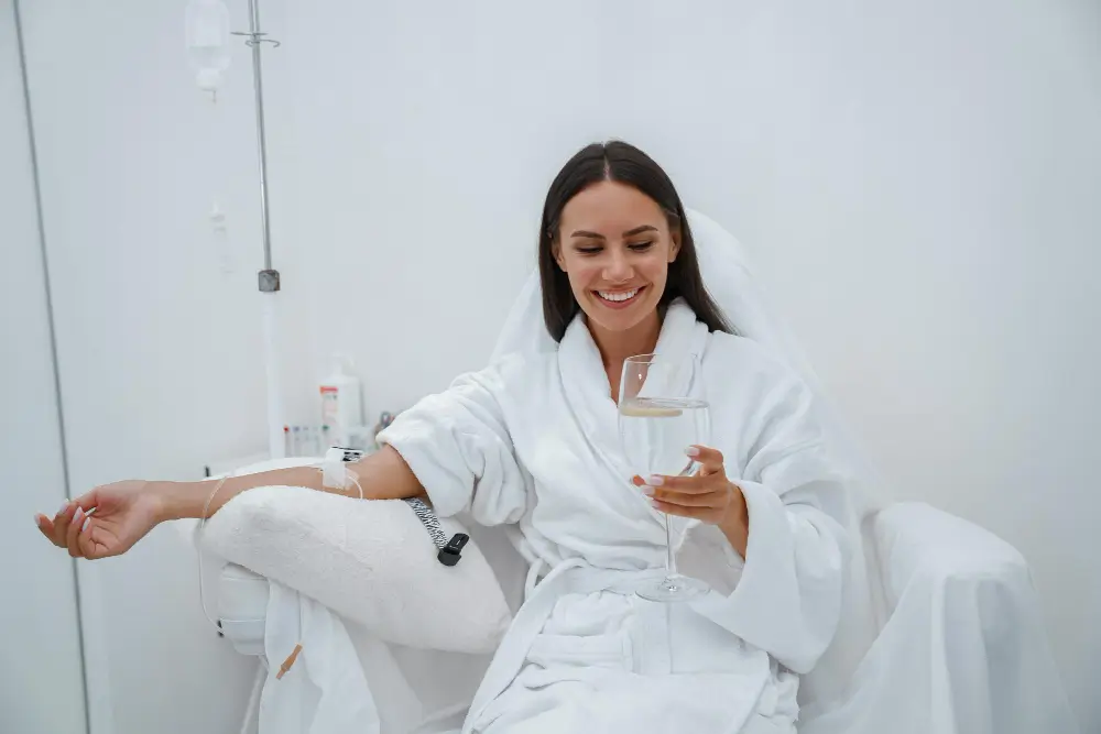 First Ozone IV Therapy Session