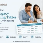 How to Use Surrogacy Ranking Tables Without Over-Relying on Scores
