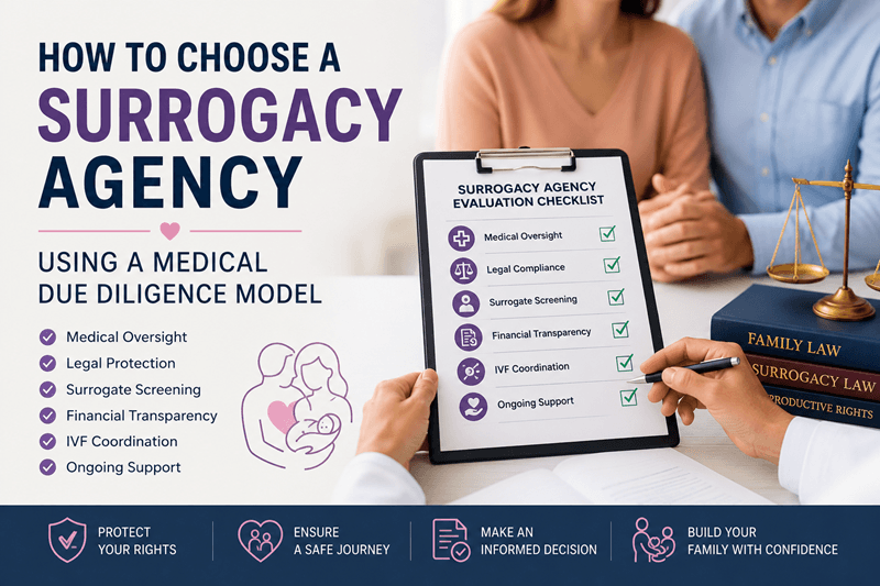 How to Choose a Surrogacy Agency Using a Medical Due-Diligence Model