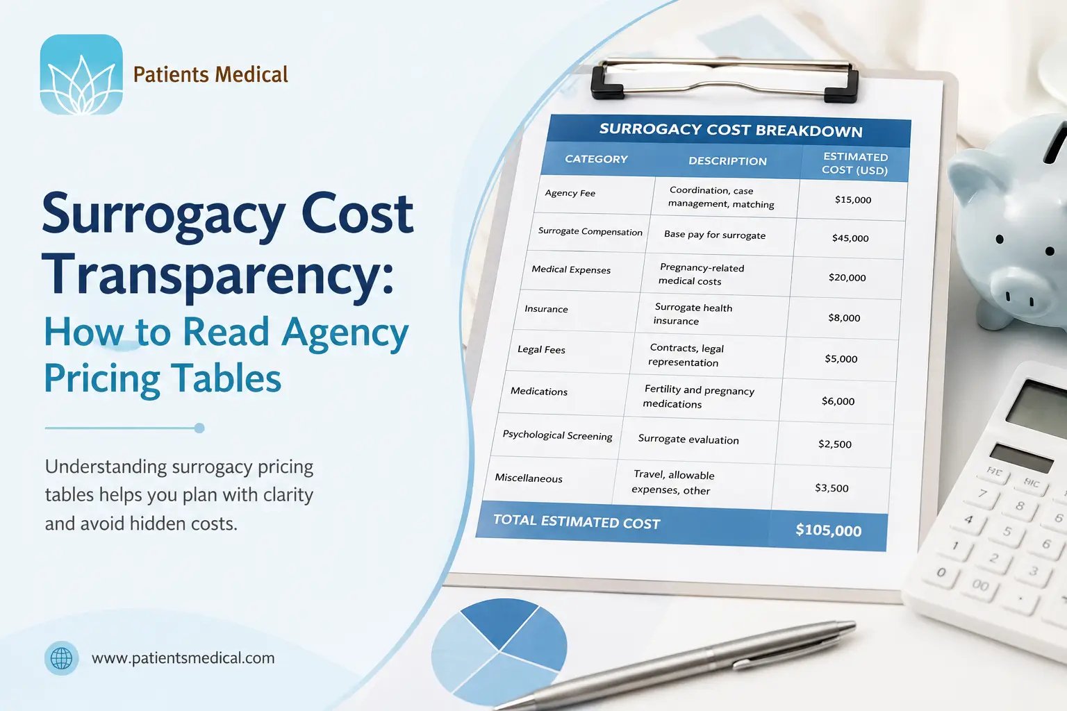 Surrogacy Cost Transparency
