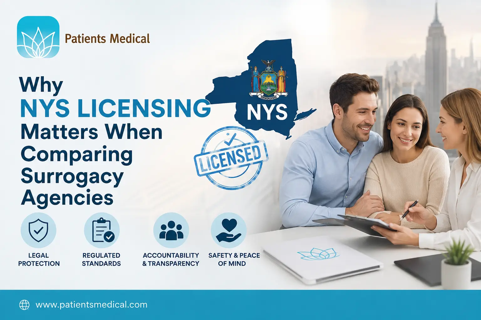Why NYS Licensing Matters When Comparing Surrogacy Agencies