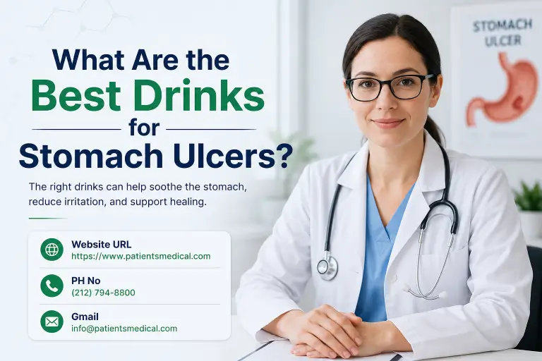 what drink is good for ulcers