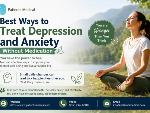Best Ways to Treat Depression and Anxiety Without Medication
