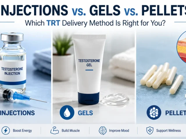 Injections vs. Gels vs. Pellets: Which TRT Delivery Method Is Right for You?