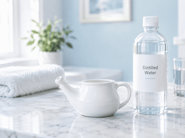 How can a neti pot cause a brain-eating amoeba infection
